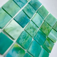 Glacier Tiffany Glass Mosaic 20mm Parrotfish
