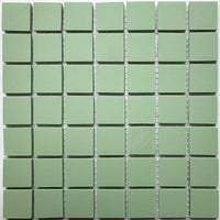 Winckelmans Pistache – matte mosaikfliser på 20x20 mm på net