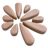 Droppar Ljusrosa
