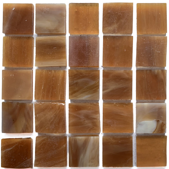 Glasmosaik Tiffany Glacier 20mm Butterscotch