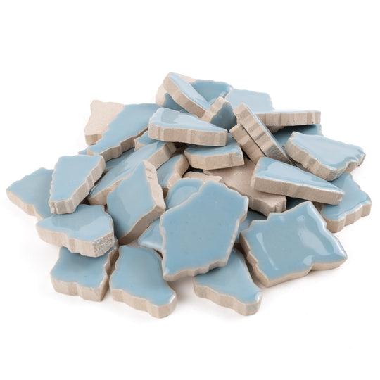 Flip Keramik-Puzzles XL Eisblau