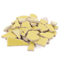 Flip Keramik-Puzzles XL Ockergelb
