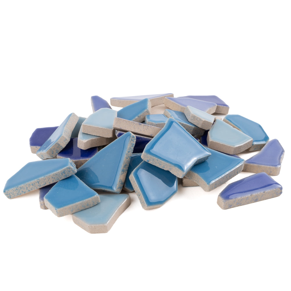 Flip Keramik-Puzzles XL Blaumix