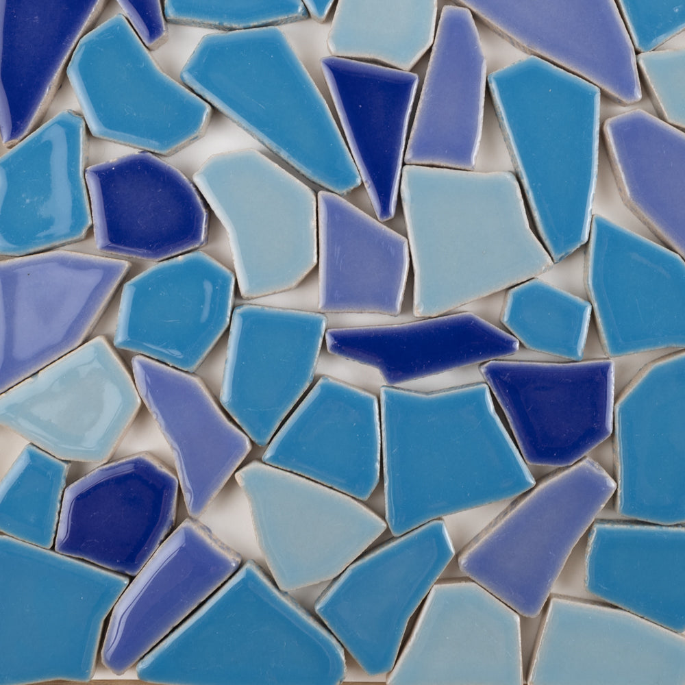 Flip Keramik-Puzzles XL Blaumix