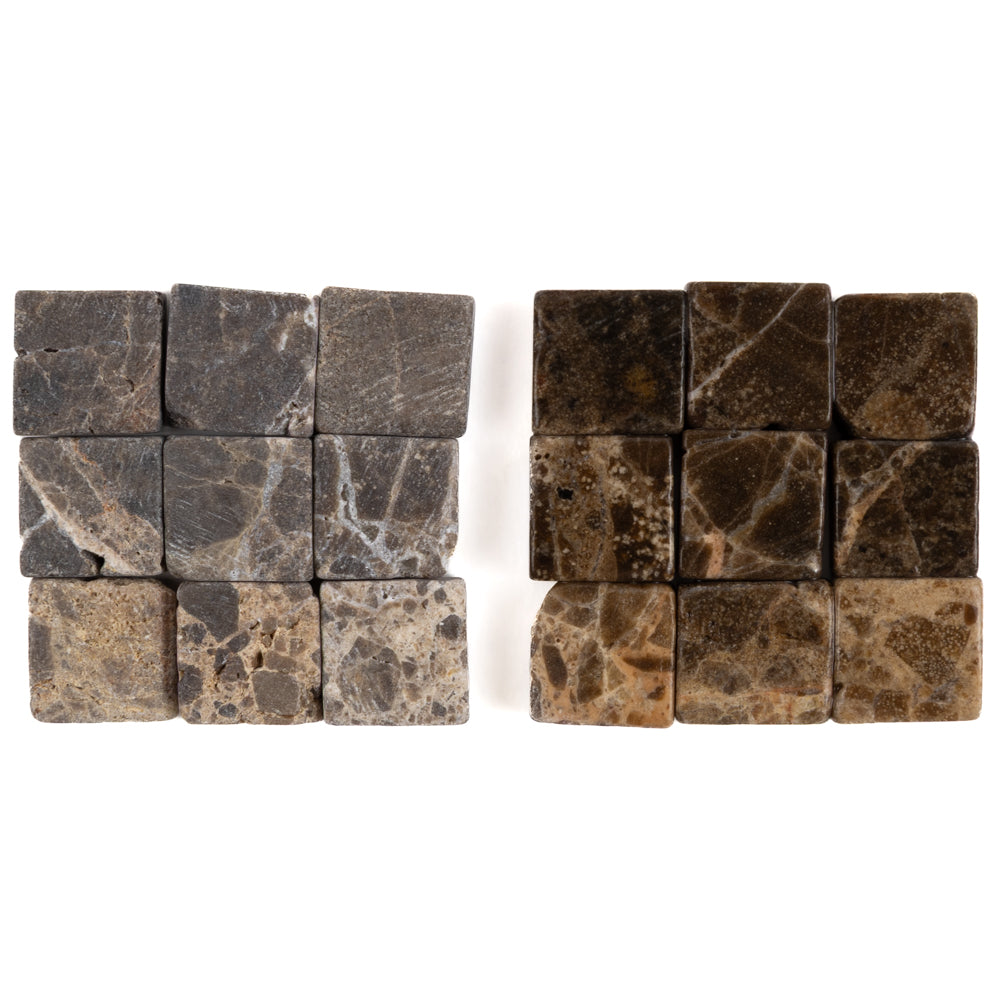 Marble 10x10mm  Emperador