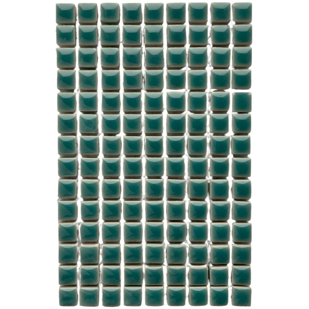 Keramisk mosaik 10mm Phthalogrøn