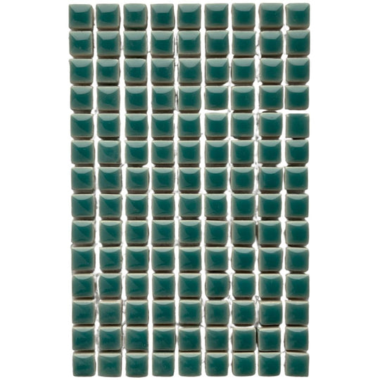 Keramisk mosaik 10mm Phthalogrøn