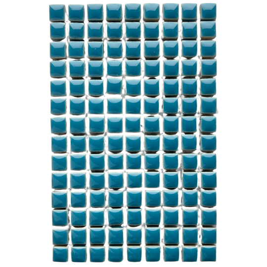 Keramisk mosaik 10mm Blå