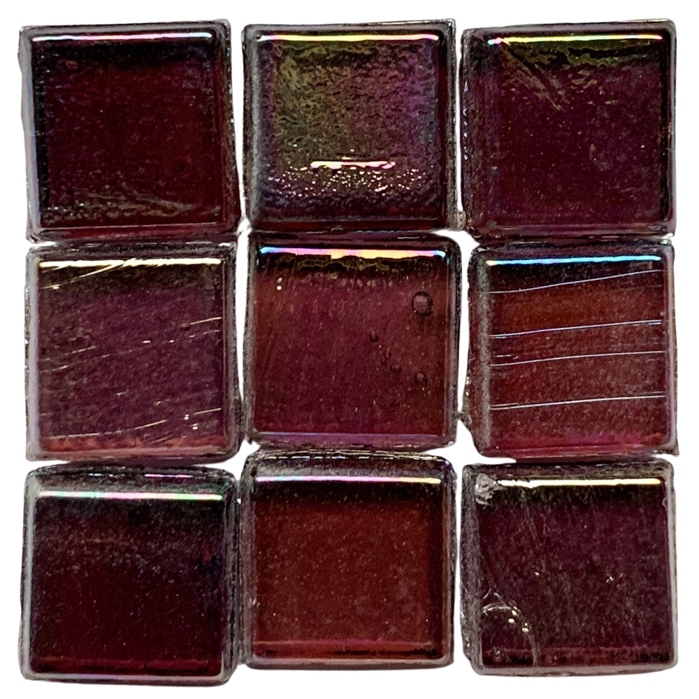 Glasmosaik Transparent 10mm Purpuriet