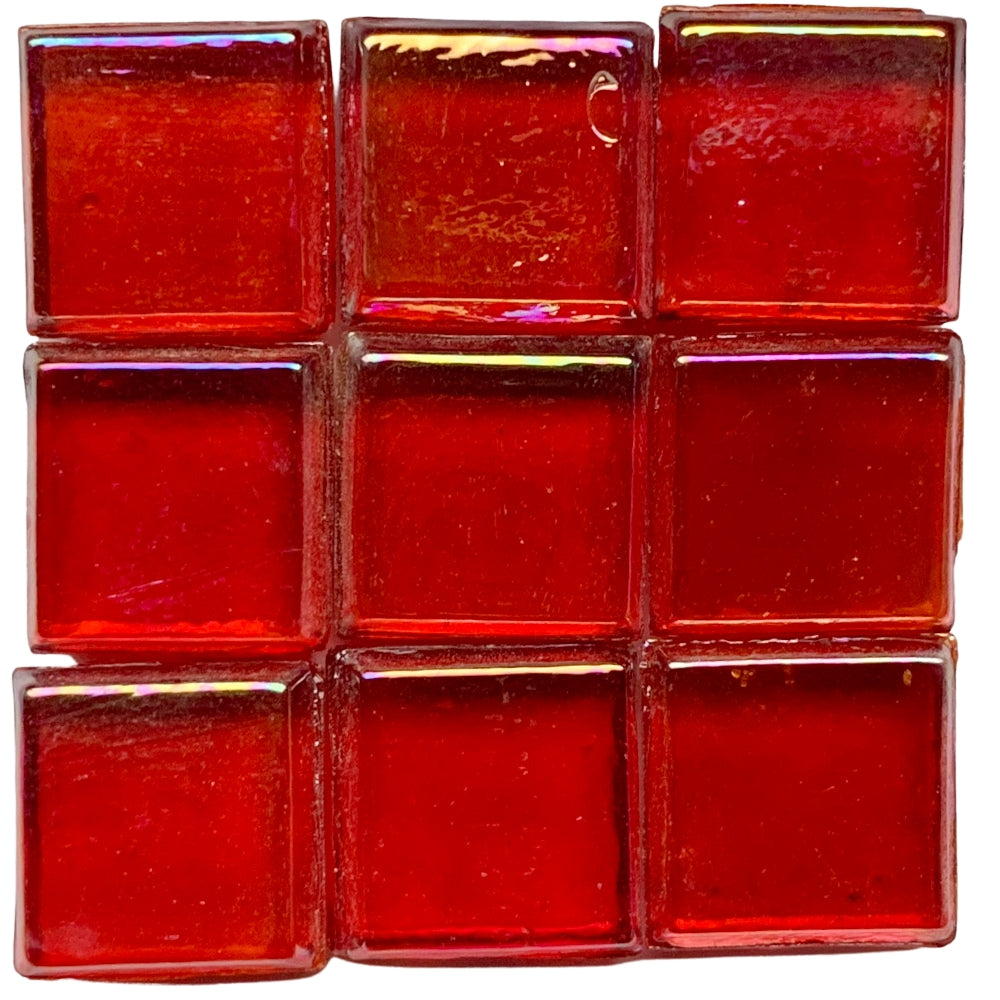 Glasmosaik Transparent 10mm Carnelit