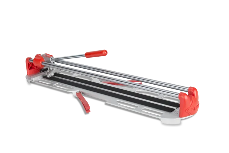 Side view: Rubi STAR 42 tile cutter with case