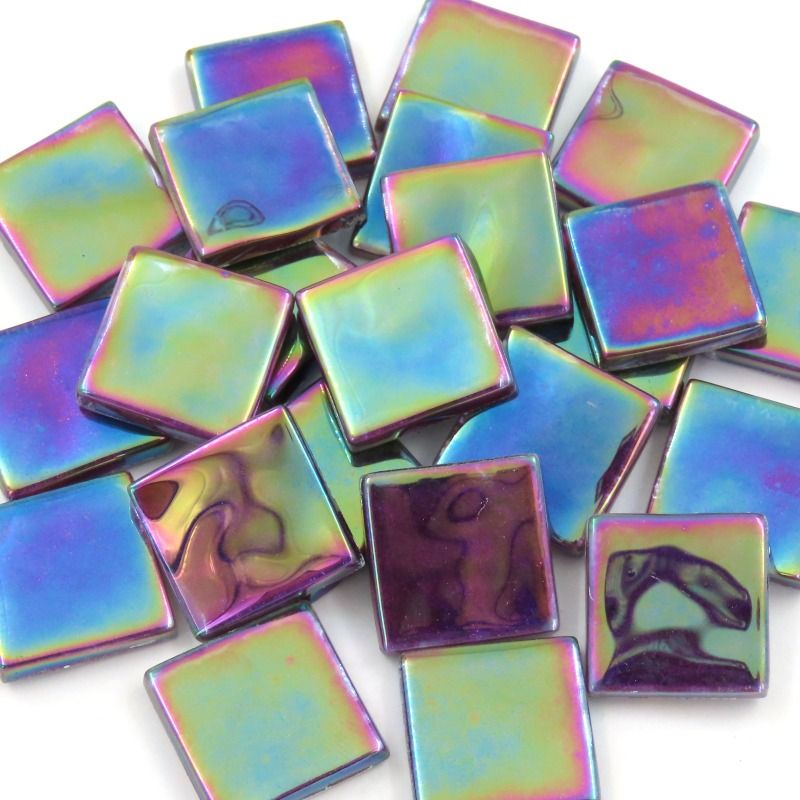 Irisoiva aaltoileva Crystal 20mm karhunvatukanpurppura