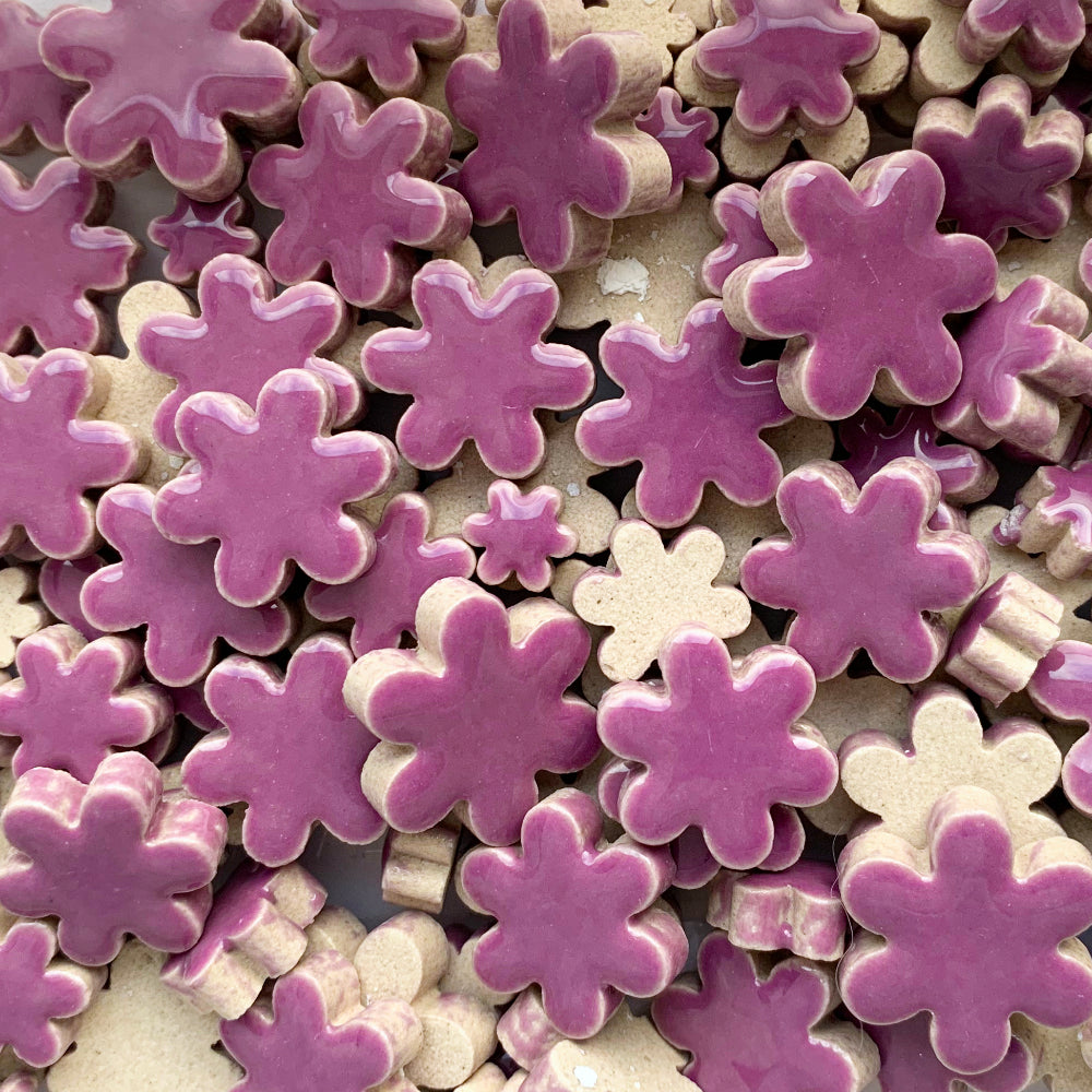 Charms Blommor Lila