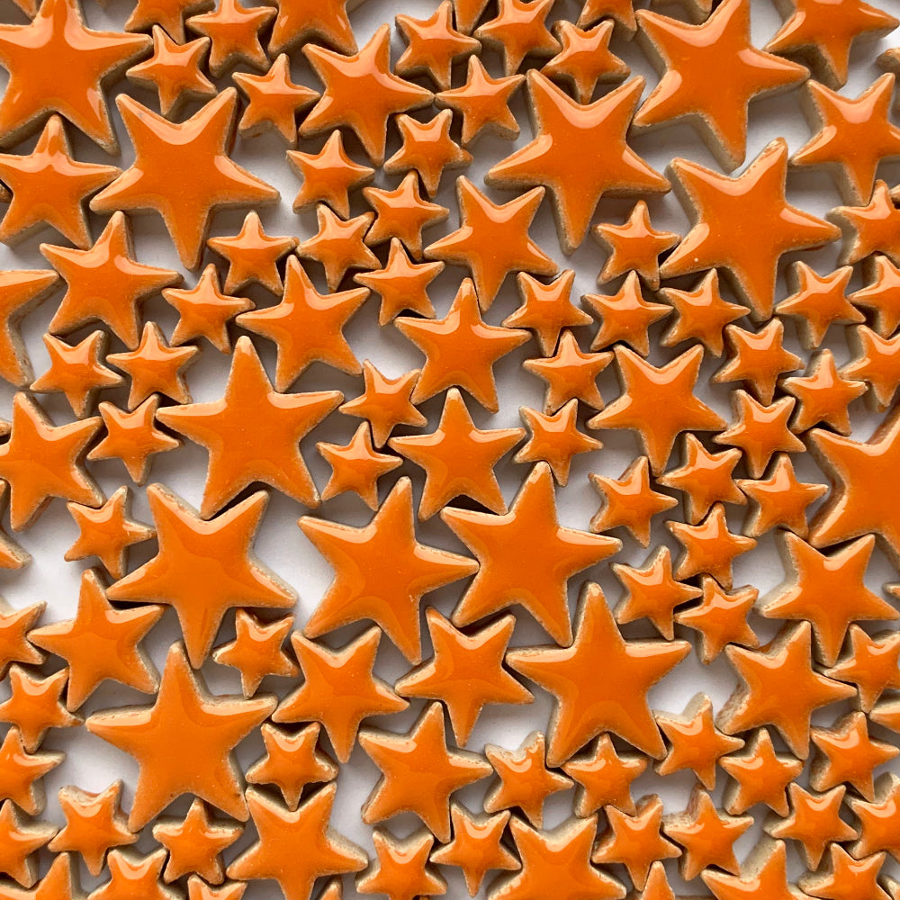 Vedhæng Stjerner Orange
