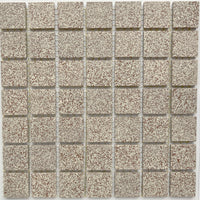 Winckelmans Rouge 210 Mouchetés – matta mosaikplattor, 20x20 mm på nät