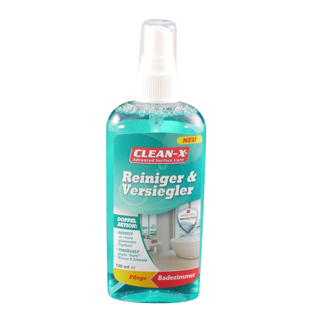 Emballage: Glas- og overfladerenser 120 ml