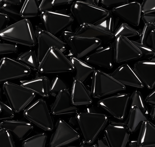 Glaspuzzle – Schwarz