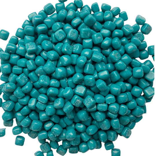 Mikro Glasmosaik 4,8mm Mörk Cyan