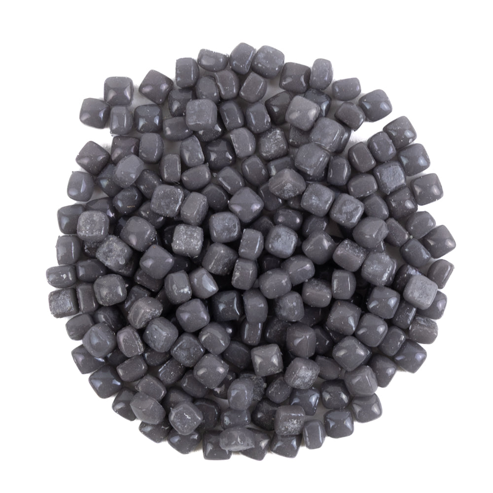 Mikro-glasmosaik 4,8mm Mørkegrå