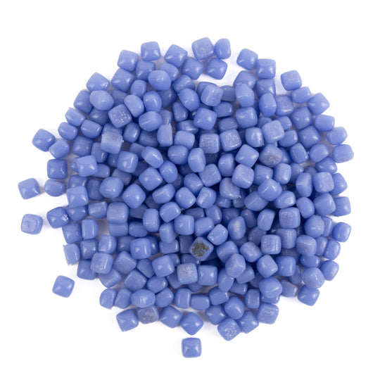 Micro Glass Cubes 4,8mm  Pale Blue