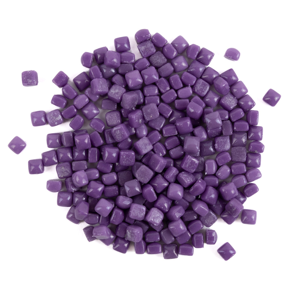 Micro Glass Cubes 4,8mm  Deep Purple