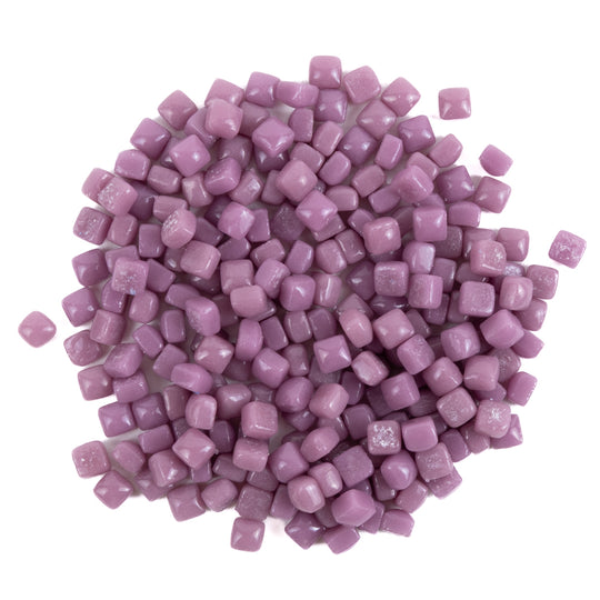 Micro Glass Cubes 4,8mm  Lilac