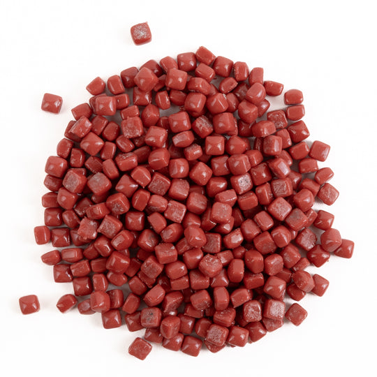 Micro Glass Cubes 4,8mm  Blood Red