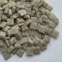 Glasmosaik 10 mm Mausgrau