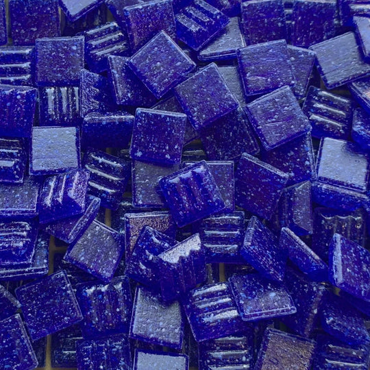 Glasmosaik 10 mm Kobalt (lose)