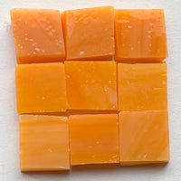 Detalj av Tiffany Glacier Mango med nio glasbitar