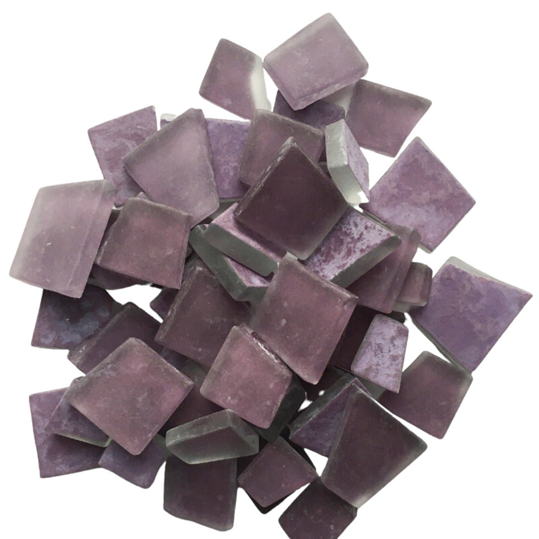 Verre Mosaique - glass mosaic -Glasmosaik-glasmozaïek-Beachglass Violet - mosaicshop