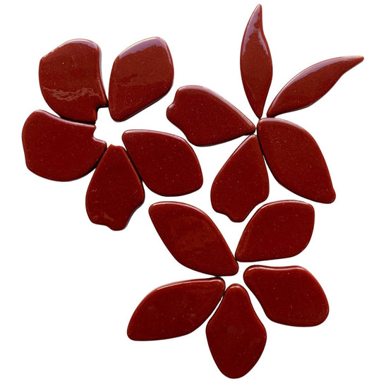 Kronblad Glas Bordeaux