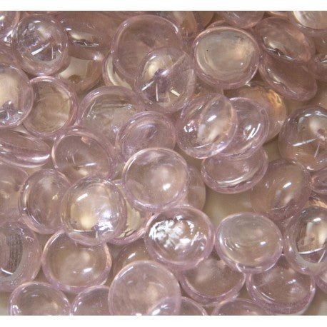 Verre Mosaique - glass mosaic -Glasmosaik-glasmozaïek-Glasdruppels 16-20mm Diamantroze - mosaicshop