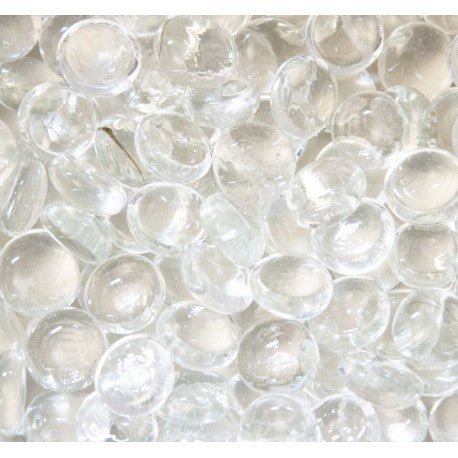 Glasdroppar  16-20mm Kristall