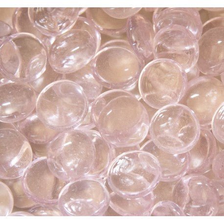 Glasdroppar 16-20mm Kristallrosa