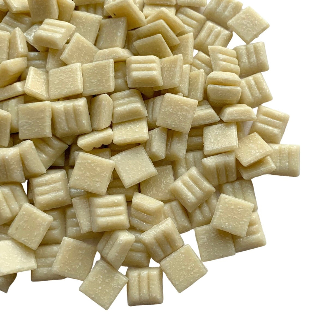 Glasmosaik 10 mm Creme