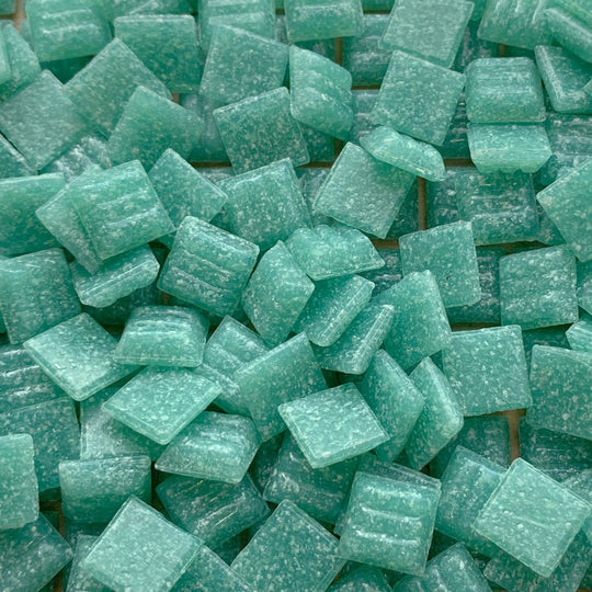 Lasimosaiikki 10 mm merensininen