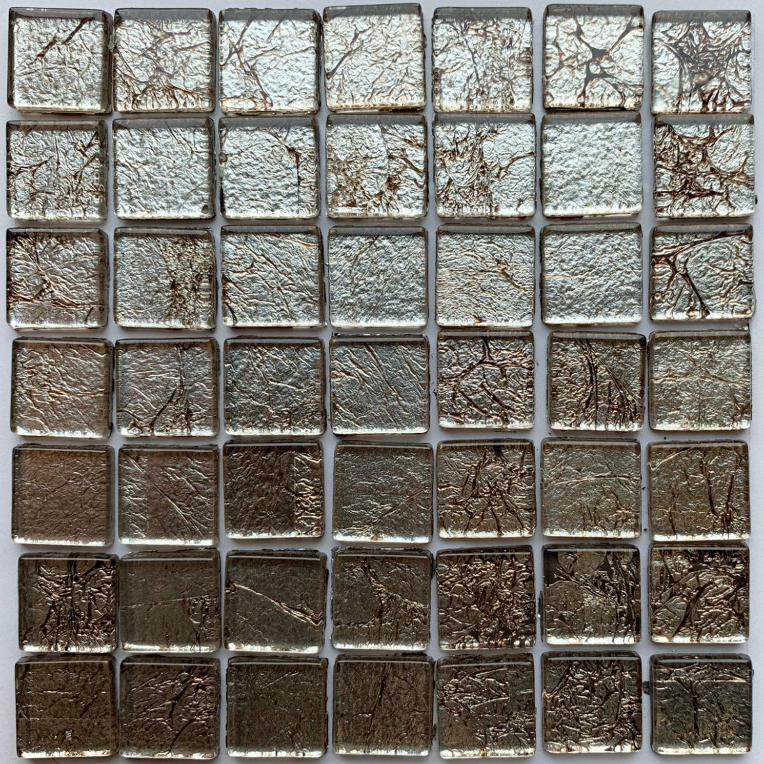 Verre Mosaique - glass mosaic -Glasmosaik-glasmozaïek-Glasmozaiek Spiegel 20mm Tin - mosaicshop