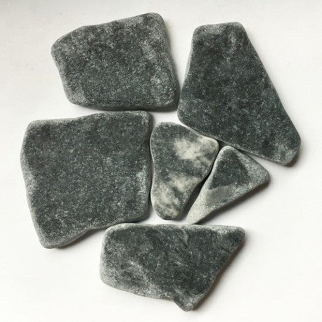 Marmor Polygon Nero Lavica — Mosaicshop