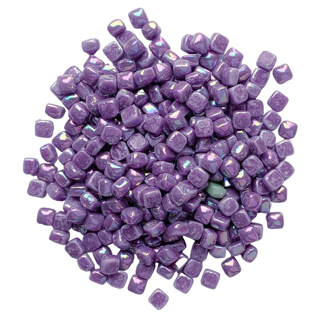 Mikrolasimosaiikki 4,8mm helmiäishohtoinen magenta - mosaicshop