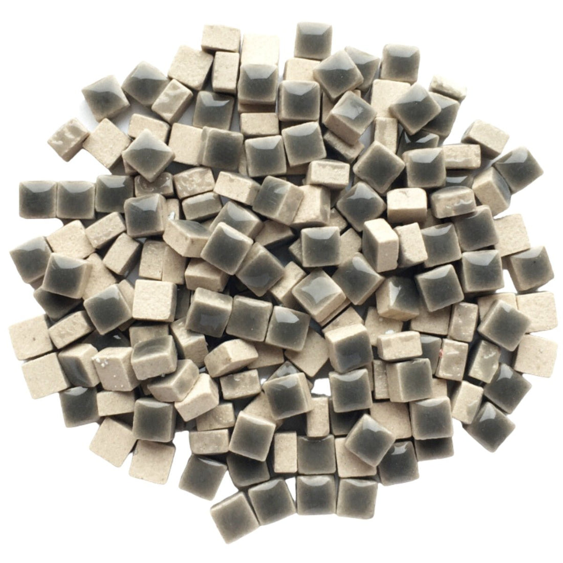 Micro Keramiksteine 5mm  Grau — Mosaicshop