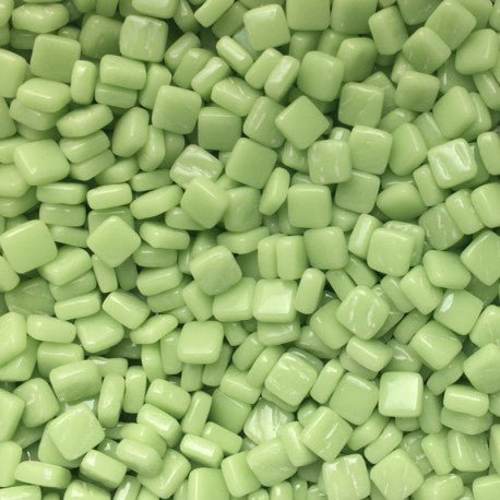 Verre Mosaique - glass mosaic -Glasmosaik-glasmozaïek-Ottoman 8mm Muntgroen - mosaicshop