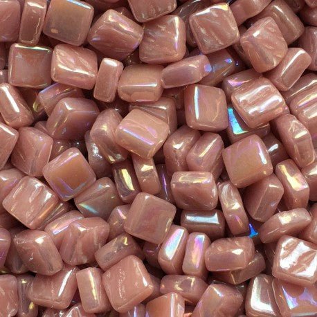 Ottoman Pärlemor 8mm Mörk Rosa