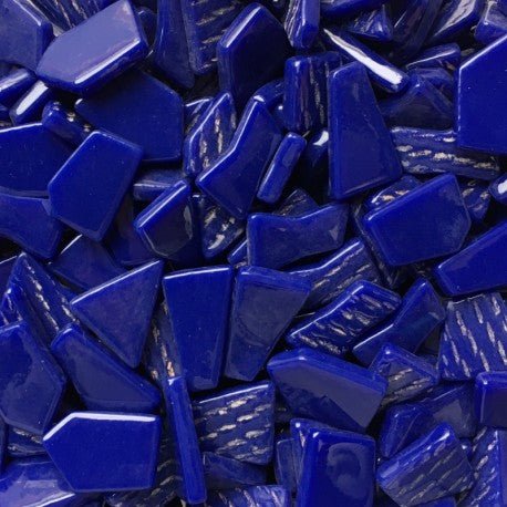 Verre Mosaique - glass mosaic -Glasmosaik-glasmozaïek-Ottoman Puzzels Koningsblauw - mosaicshop