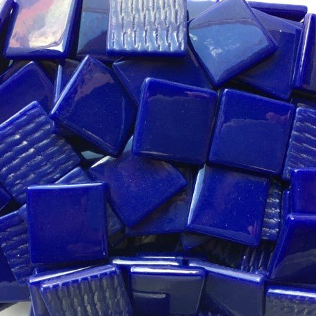 Pâte de Verre 25mm Kongeblå