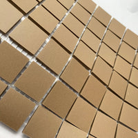Winckelmans Café – matt 20x20 mm mosaic tiles on mesh