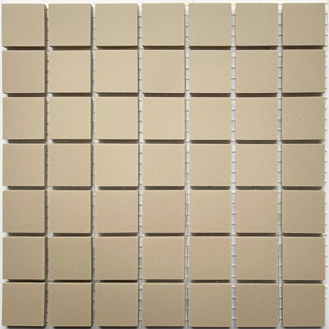 Winckelmans Linen – matt 20x20 mm mosaic tiles on mesh